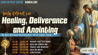 Daily Retreat for Healing Deliverance and Anointing  29  October 2024  Logos Retreat Centre [upl. by Sanbo]