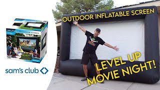 Outdoor Inflatable Projector Screen [upl. by Sregor]