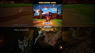 Spyro Vs Smaug spyro thehobbit warnerbros playstation edit 1v1 [upl. by Parlin75]