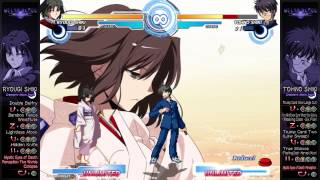 MBAACC CRyougi Shiki newbie combos [upl. by Elbert128]