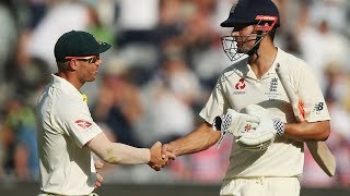 Standing ovation Every member Australia team shakes Alastair Cooks hand after double hundred [upl. by Car]