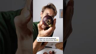 Knoblauch oder das LECKERSTE Obst🤔😍mangosteen mangostan [upl. by Ahsenod]