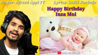 Inza Mol  New Beary Birthday Song  Afreed FT  Sadik Karkala [upl. by Collie]