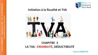 COURS DE FISCALITE  GEA  TVA EXIGIBLE  Vidéo 31 [upl. by Calle963]