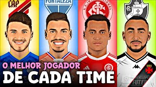 O Melhor JOGADOR de CADA TIME do BRASILEIRÃƒO 2024 [upl. by Gabler562]