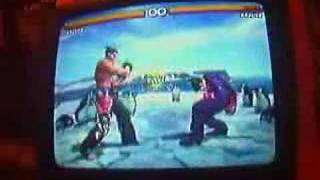 Tekken 5  Kazuya EWGF Practice [upl. by Eijneb]