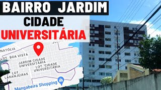 MOSTRANDO O BAIRRO JARDIM CIDADE UNIVERSITÁRIABANCÁRIOS EM JOÃO PESSOA PARAÍBA [upl. by Penhall]