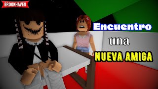 ENCUENTRO UNA NUEVA AMIGA  Parte 1  Mini Pelicula  Brookhaven rp🏡 historia de roblox [upl. by Orestes]