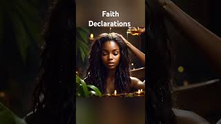 Faith Declarations faith viralvideo faithconquersfear biblequotes motivation [upl. by Glennie]