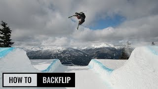 How To Backflip On Skis [upl. by Ueik101]