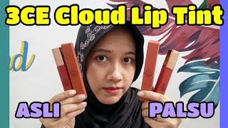 3CE Cloud Lip Tint ASLI VS PALSU [upl. by Wally]