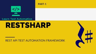 RestSharp v108 REST APIs Testing using C RestSharp and Net Core  Part 1 [upl. by Nicola]