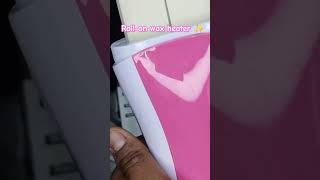 Part 4  Rollon wax heater ✨  shurthikartistry  waxheater waxing hairremoval waxmelts [upl. by Arriaet]