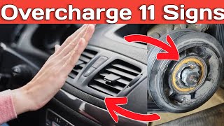 Car Ac Refrigerant Overcharge Symptoms  how to tell if your car ac is overcharged [upl. by Soinotna]