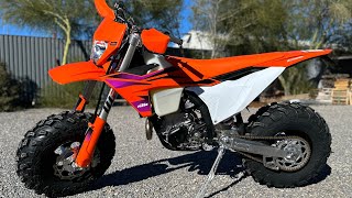 2024 KTM 450 XCFW Big Wheel Build [upl. by Abeu]