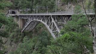 Besichtigung der Bietschtal  Brücke der BLS  Video Nr 215 [upl. by Enelez]