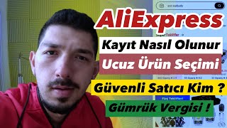 Çinden Ucuza Ürün Nasıl Alınır Nelere Dikkat Etmeliyiz Hangi Satıcı Güvenilir Aliexpress Alışveriş [upl. by Ammamaria750]