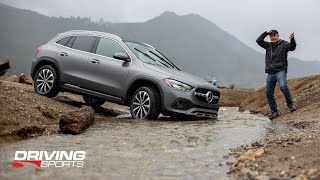 2021 MercedesBenz GLA 250 OffRoad Review Mud Rocks and Sand [upl. by Laflam146]