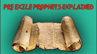 9 Minor Prophets YOU SHOULD know about preexile Lesson 10 [upl. by Carmen]