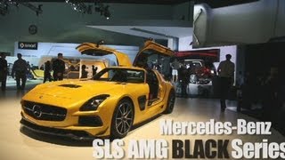 2014 MercedesBenz SLS AMG Black Series  2012 Los Angeles Auto Show [upl. by Nylirrehs]