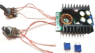 DCto DC 9A 300w step Down Buck Converter plus Battery Charger [upl. by Leimad]