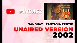 TANDUAY RHUM 5 YEARS TVC 30S  FANTASIA  EXOTIC  UNAIRED VERSION [upl. by Imak]