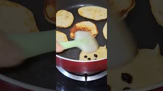 Banana pancake recipe 😋  shortvideo cooking healthyrecipes [upl. by Newra]