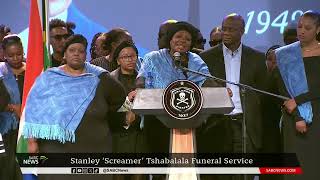 Stanley Tshabalala Funeral  Family shares memories and pays tribute to the fighter legend [upl. by Cowie]