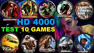 Test 10 Games Intel HD Graphics 4000 [upl. by Thissa694]