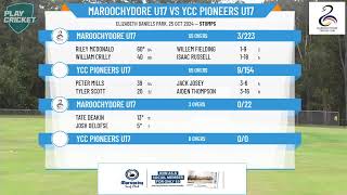 MAROOCHYDORE U17 v YCC Pioneers U17 [upl. by Avot]