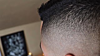 Classic Comb Over  Mid Skin Fade  Simple To Follow Steps Haircut Tutorial [upl. by Nahtan]