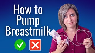 How to Pump Breastmilk  6 ESSENTIAL STEPS to SUCCESS [upl. by Aekan]