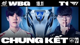 WBG vs T1 BO5  CKTG 2023  CHUNG KẾT [upl. by Schluter916]