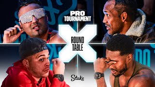 Stake Pro Tournament Round Table  FACE TO FACE [upl. by Greenburg786]