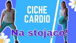 Ciche cardio dla początkujących Zestaw 25 minutowy spal 200 kcal Bez maty na stojąco [upl. by Luapnaes]