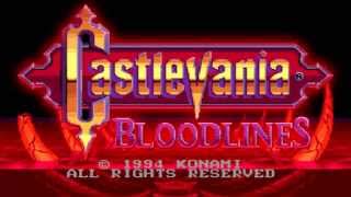 Castlevania Bloodlines 20 Simons Theme Extended [upl. by Leirbma]