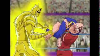 Kid Muscle VS Kevin Mask JPN fight part 1  SUBSCRIBE now [upl. by Llydnek474]