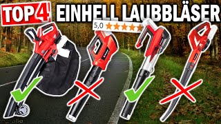 Die besten Laubbläser von Einhell Testsieger 2024 🔥  Top 4 Einhell Laubbläser [upl. by Anyr840]