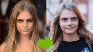 Cara Delevingne without makeup  Top20 photos [upl. by Brodench97]