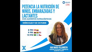 PRODUCTOS FUXION PARA NIÑOS EMBARAZADAS Y LACTANTES  ANA MARÍA VILLANUEVA [upl. by Kariv]