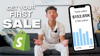 How To ACTUALLY Get Your First Sale Dropshipping [upl. by Sephira]