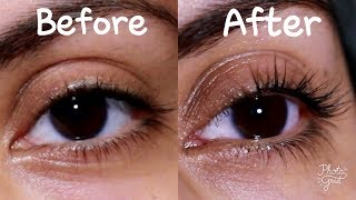 DIY Permanent Curly Lashes Lomansa [upl. by Ataga612]