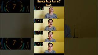 Reduce Face Fat In 7 Days  Easy in Home [upl. by Wilkison]