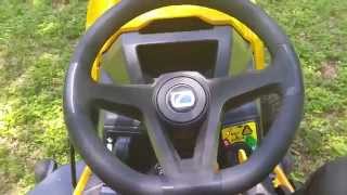 Cub Cadet XT2  Engaging the PTO [upl. by Cordie]