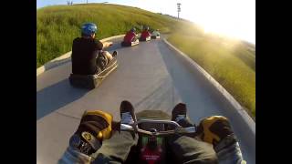 Full Course Skyline Luge Calgary Alberta [upl. by Marva]