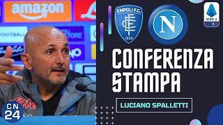 Conferenza stampa Spalletti per Empoli Napoli 🎙 VIDEO INTEGRALE [upl. by Demott]