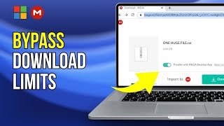 How to Bypass MEGA Download Limits 2024 NEW GUIDE  Unlimited Download Mega [upl. by Sillsby]