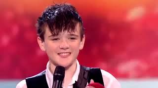 George Sampsons winning performance quotSingin in the rainquot Semi final Britains Got Talent 2008 [upl. by Anihs]