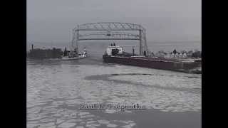 Paul R Tregurtha arrived Duluth 01112015 [upl. by Kcitrap]