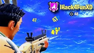 ULTIMATE Fortnite HACKER Compilation [upl. by Zumstein]